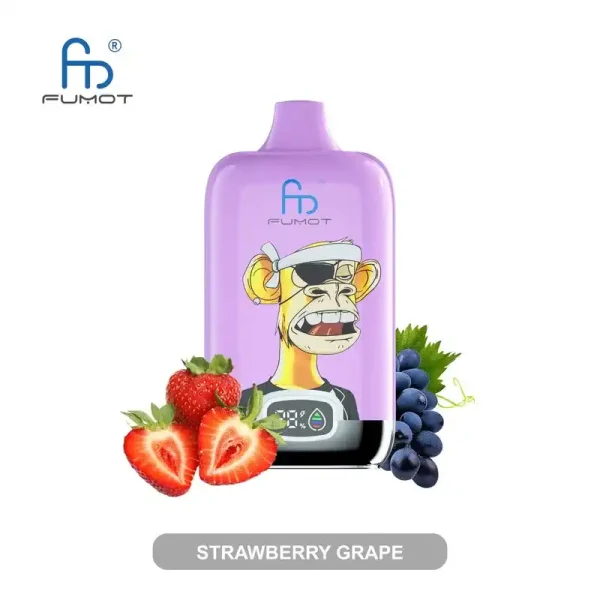 RandM Fumot Digital Box 12K (12000) Puffs 2% 5% Nicotine 20 ML E-liquid 850mAh Battery Disposable Vape
