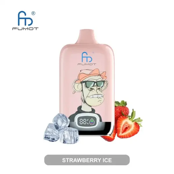RandM Fumot Digital Box 12K (12000) Puffs 2% 5% Nicotine 20 ML E-liquid 850mAh Battery Disposable Vape
