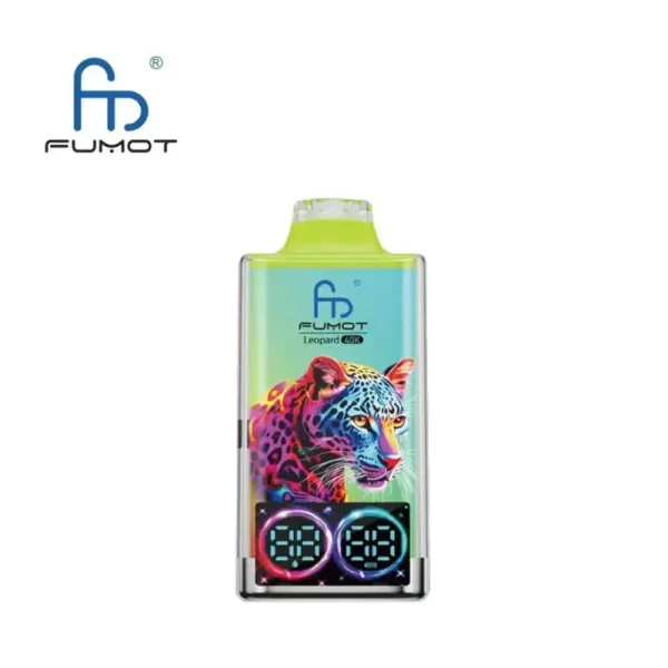 RandM Fumot Leopard 40K (40000) Puffs 40ml E-liquid 750mAh Battery 2% 5% Nicotine Rechargeable (type-C) Disposable Vape