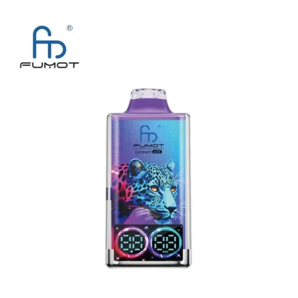 RandM Fumot Leopard 40K (40000) Puffs 40ml E-liquid 750mAh Battery 2% 5% Nicotine Rechargeable (type-C) Disposable Vape