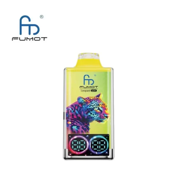 RandM Fumot Leopard 40K (40000) Puffs 40ml E-liquid 750mAh Battery 2% 5% Nicotine Rechargeable (type-C) Disposable Vape