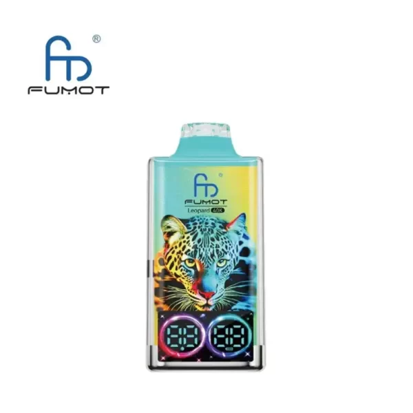 RandM Fumot Leopard 40K (40000) Puffs 40ml E-liquid 750mAh Battery 2% 5% Nicotine Rechargeable (type-C) Disposable Vape
