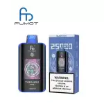 RandM Fumot Tornado 25K (25000) Puffs 3D Curved Screen 2% 5% Nicotine 700mAh Rechargeable Battery  Touch Switch Disposable Vape