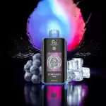 RandM Fumot Tornado 25K (25000) Puffs 3D Curved Screen 2% 5% Nicotine 700mAh Rechargeable Battery  Touch Switch Disposable Vape