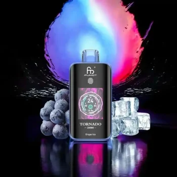 RandM Fumot Tornado 25K (25000) Puffs 3D Curved Screen 2% 5% Nicotine 700mAh Rechargeable Battery  Touch Switch Disposable Vape