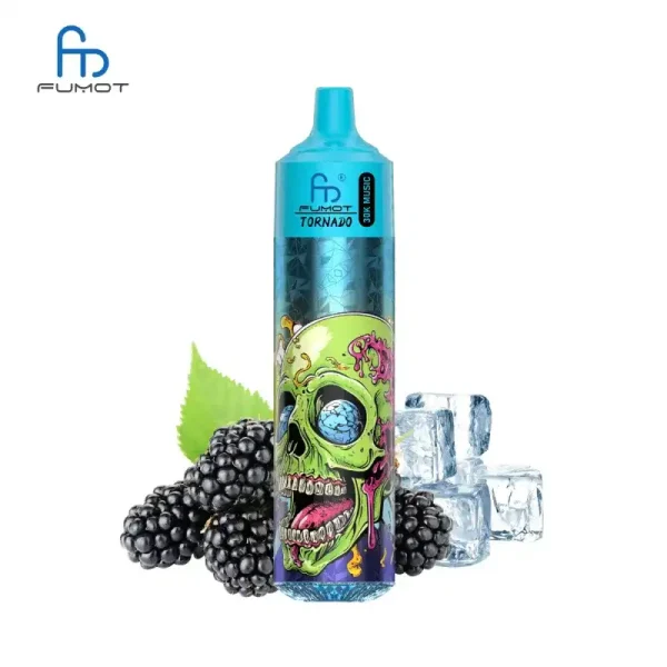 RandM Fumot Tornado 30K (300000) Puffs Music Lighting 2% 5% Nicotine Type-C Charging 30mL E-liquid Disposable Vape 24h-vape.com