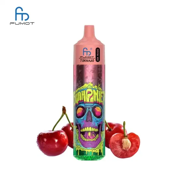 RandM Fumot Tornado 30K (300000) Puffs Music Lighting 2% 5% Nicotine Type-C Charging 30mL of E-liquid Disposable Vape