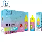 RandM Tornado 9K (9000) Puffs 850mAh Battery 18ml E-juice 2% 5% Nicotine RGB Light Disposable Vape