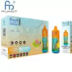 RandM Tornado 9K (9000) Puffs 850mAh Battery 18ml E-juice 2% 5% Nicotine RGB Light Disposable Vape