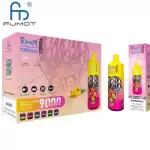 RandM Tornado 9K (9000) Puffs 850mAh Battery 18ml E-juice 2% 5% Nicotine RGB Light Disposable Vape