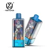 UZY Crystal 100k (100000) Puff (4in 1) Four Flavors 56ml E-Liquid 650mAh Battery Rechargeable 0% 2% 3% 5% Nicotine Disposable Vape