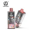 UZY Crystal 100k (100000) Puff (4in 1) Four Flavors 56ml E-Liquid 650mAh Battery Rechargeable 0% 2% 3% 5% Nicotine Disposable Vape