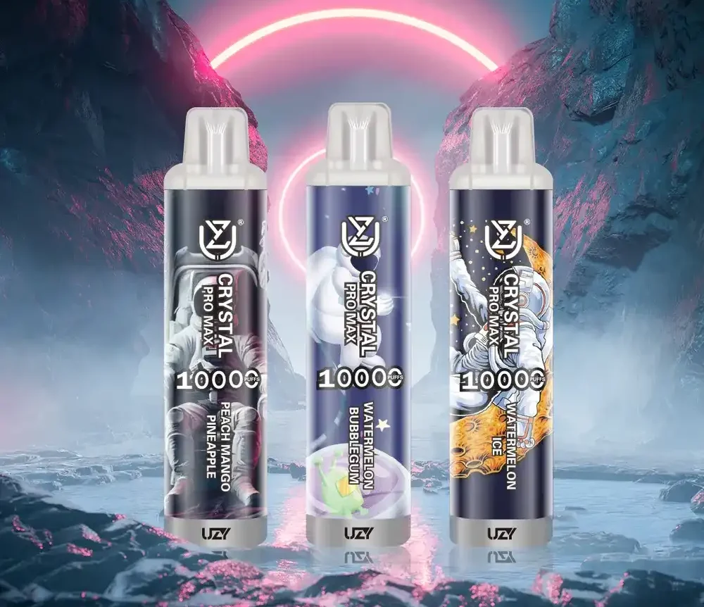 UZY Crystal Pro Max 10K (10000) Puffs 23.0ML E-Liquid 650mAh Battery Rechargeable 2%-5% Nicotine Disposable Vape 12 UZY Crystal Pro Max 10K (10000) Puffs 16.0ML E-Liquid 650mAh Battery Rechargeable 2%-5% Nicotine Disposable Vape