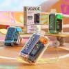 Vozol Vista 20K (20000) Puffs LCD Screen 24mL E-liquid 0% 2% 5% Nicotine USB Type-C Charging Disposable Vape