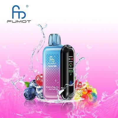 24h-vape.com Randm Tornado 20K(20000) Puffs LCD Screen 28ML of E-liquid Metal Painting Craft Disposable Vape