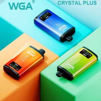 WGA Vape Crystal Plus 20k(20000) Puffs Switchable Taste Function Dual Flavors & Adjustable Airflow Disposable Vape