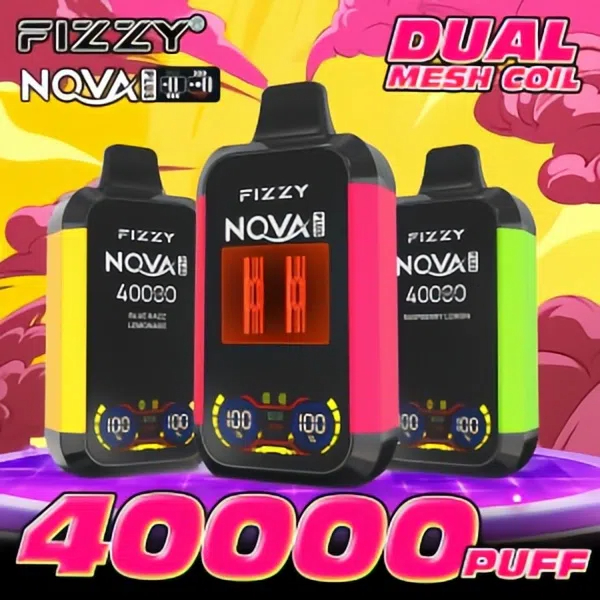 24h-vape.com Fizzy Nova Plus 40000 Puffs: A revolutionary upgrade for the ultimate vaping experience!